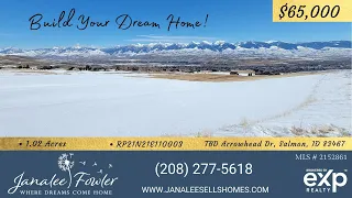 Land Listing in Salmon Idaho - Build Your Dream Home Today!