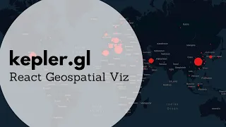 React Geospatial Visualization with kepler.gl