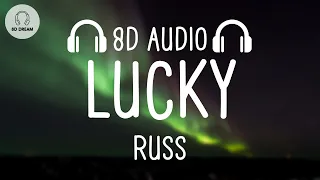 Russ - Lucky (8D AUDIO/LYRICS)