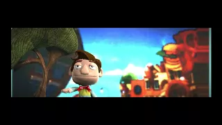 The mine song but it's remade in LBP