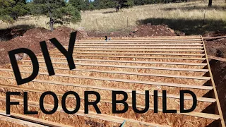 Framing The Floor For Our DIY Cabin (I Joist Floor Framing)