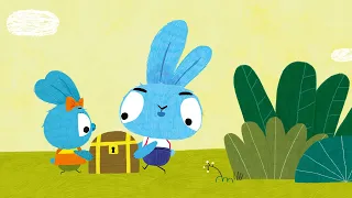 BRAVE BUNNIES / ХОРОБРІ ЗАЙЦІ. Неймовірні пригоди Бопа, Бу і Тигреня в пошуках захованого скарбу