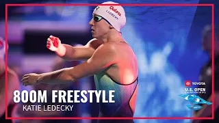 Katie Ledecky Kicks Off Meet With Win in 800M Freestyle | 2023 Toyota U.S. Open