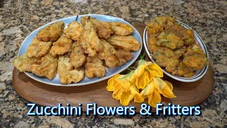 Italian Grandma Makes Zucchini Flowers & Fritters