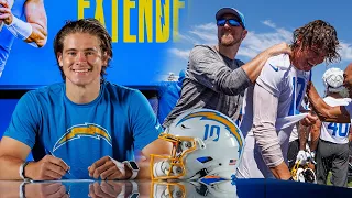 Justin Herbert’s First 24 Hours As Highest Paid NFL Player | LA Chargers