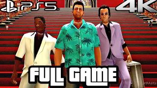 GTA VICE CITY DEFINITIVE EDITION PS5 Gameplay Walkthrough FULL GAME (4K 60FPS) No Commentary