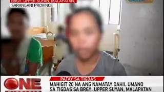 One Mindanao: 22 Ka Tao Namatay  Dahil Umano sa Tigdas
