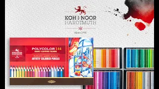 Zestaw kredek Polycolor Koh-I-Noor, 144 kolory