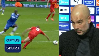 'I don't know if we are responsible for Gerrard slipping' - Guardiola defends Man City's titles 😤