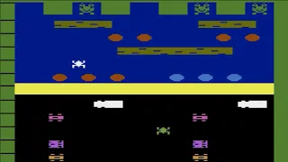 Frogger 1981 Atari 2600 - Game Sample