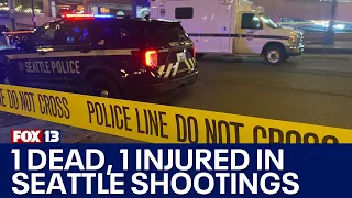 1 dead, 1 hospitalized after two overnight shootings in Seattle | FOX 13 Seattle