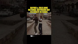 RAYVER & JULIE ANNE NATIONAL BOYFRIEND DAY CELEBRATE IN ISRAEL #rayvercruz #julieannesanjose #israel
