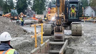 SEWER PIPE INSTALL