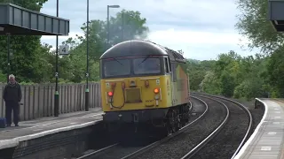 (HD) Trains at Tamworth Railway Station - 2/6/15