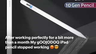 Fixing the gOODOJOQ iPad pencil