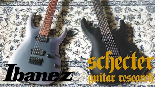 Ibanez RGA42EX vs Schecter Damien-6