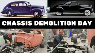 Chassis Demolition: 1940 Ford Tudor ➡️ Coupe (part 15)