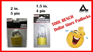 [558] Dollar store padlocks (You get what you pay for - or NOT)