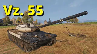 World of Tanks 5 Kills 11,4k damage Vz. 55 - My battle My rules