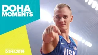Sam Kendricks Soars to Pole Vault Gold | World Athletics Championships 2019 | Doha Moments