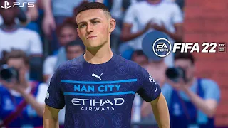 FIFA 22 - Real Madrid Vs Man City - UEFA Champions League 2nd Leg Semi Final - Gameplay & PS5 4K