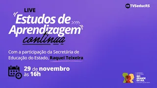 Live de mobilização Estudos de Aprendizagem