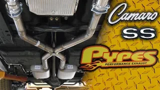 70 Camaro SS Project "PYPES Performance Exhaust X Pipe Violator Mufflers 409 Stainless"