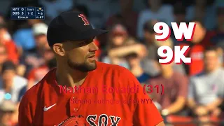 [July 24] Nathan Eovaldi, the pitch info for all the pitches, MLB highlights 2021