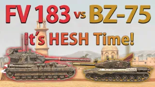 WOT Blitz Face Off || FV215b (183) vs BZ-75
