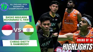 Fikri/Maulana (INA) vs. Rankireddy/Shetty (IND) - R16 | All England Open 2024