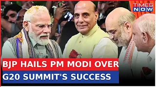 BJP Hails PM Modi's Leadership And Commitment For Success Of G20 Summit 2023 | English News