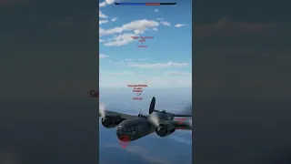 Destroying a P-47 with only one gunner (war thunder)