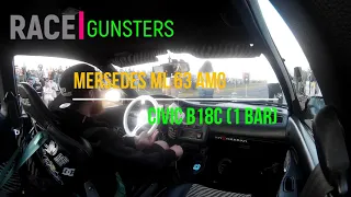 mersedes gls 63 vs civic b18c 1bar