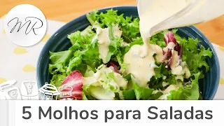 5 Receitas de Molhos para Saladas - Maurício Rodrigues