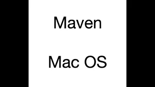 Устанавливаем Maven на Mac + SDKMAN