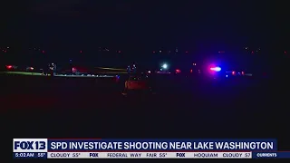 SPD investigate shooting near Lake Washington  | FOX 13 Seattle