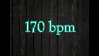 170 BPM - Simple Straight Drums Beat