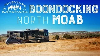 RV Boondocking in Moab