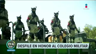 Desfile militar 2023 será en honor al Heroico Colegio Militar | Noticias con Francisco Zea