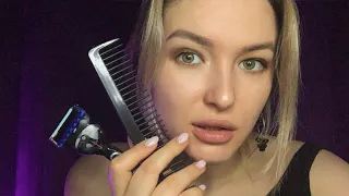 АСМР ASMR Barbershop / Стрижка