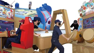 🎮 amusement arcade-cardboard DIY