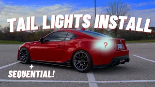 THESE NEW TAIL LIGHTS LOOK INSANE ON THE FRS!  (VLAND)