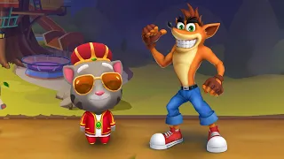 WHO IS THE BEST? TALKING TOM KING vs CRASH BANDICOOT? - LITTLE MOVIES 2020