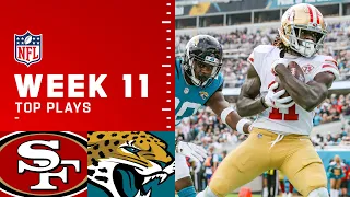 49ers Top Plays from Week 11 vs. Jaguars | San Francisco 49ers