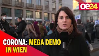 Corona: Mega Demonstration in Wien