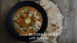 Cooking Robot Makes Butter Chicken | बटर चिकन Recipe | Nymble
