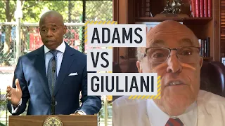 Rudy Giuliani vs. Eric Adams #shorts