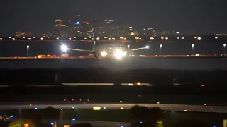 Evening/Night Spotting at Tampa International Airport Labor Day Weekend (4k)