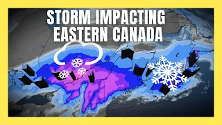 Rain, Snow, and Ice! Storm Impacting Millions Across Eastern Canada