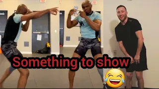 kamaru usman and Justin gaethje have something to show